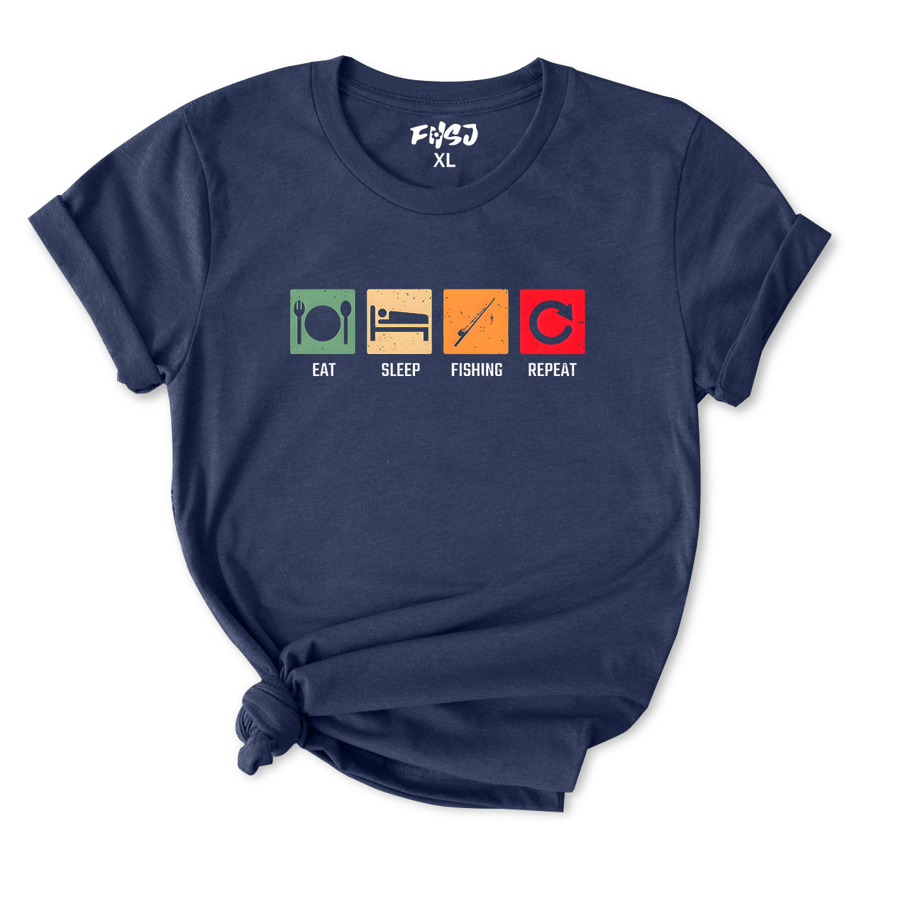Eat sleep fishing repeat T-Shirt for Women