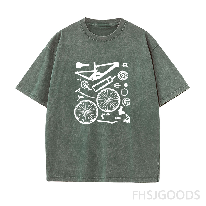The Original Bike Parts Unisex Distressed T-Shirt