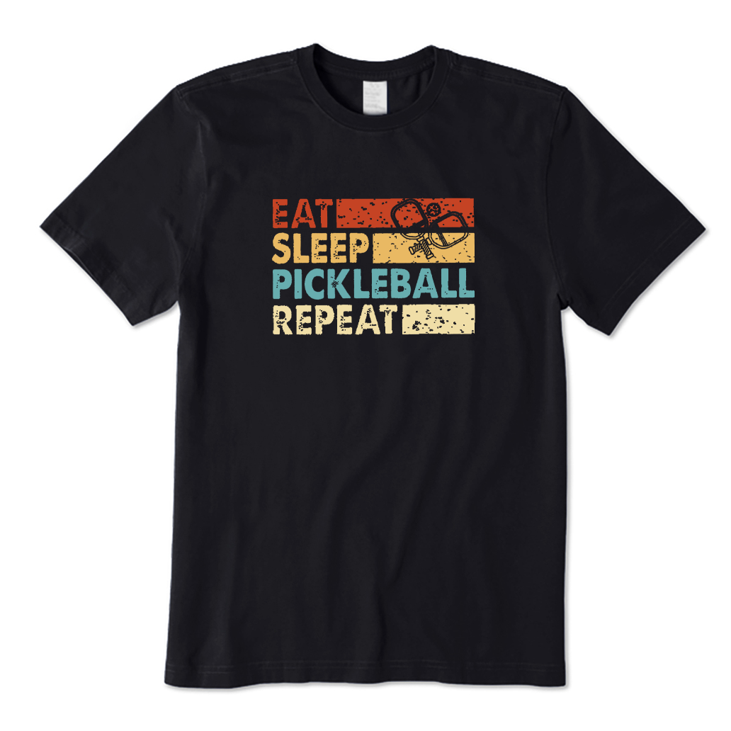 Eat Sleep Pickle Ball Repeat T-shirt