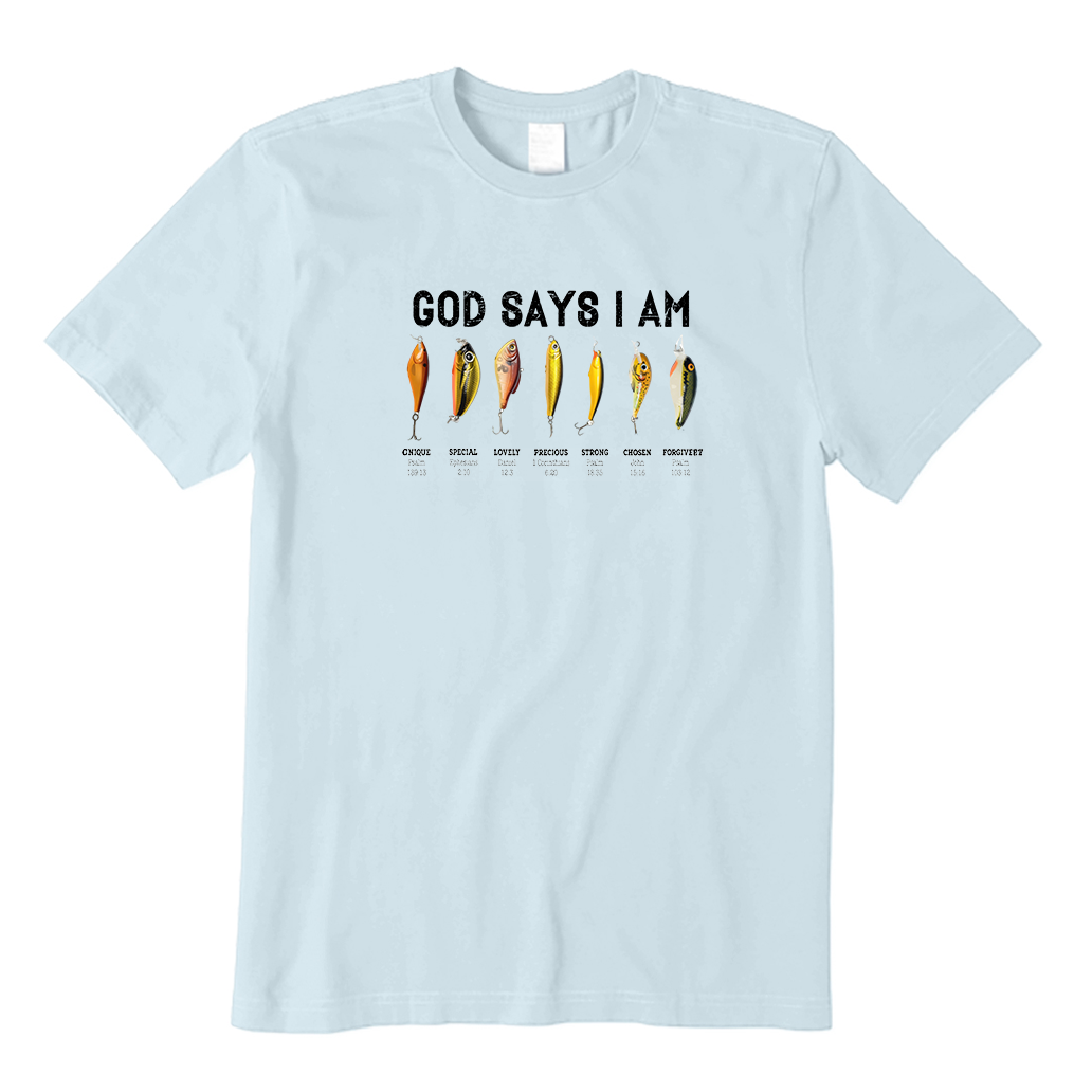 God Says I Am Fishing T-Shirt