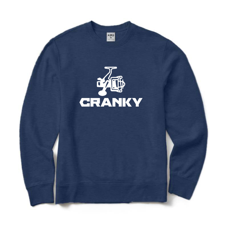 Cranky Fishing Crewneck Sweatshirt