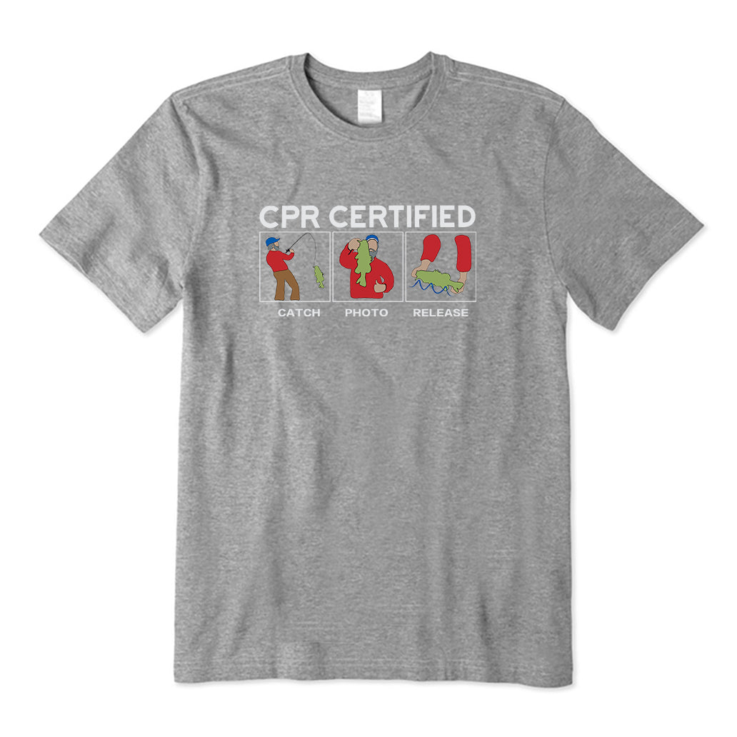 I Know Cpr Catch Photo Release T-Shirt