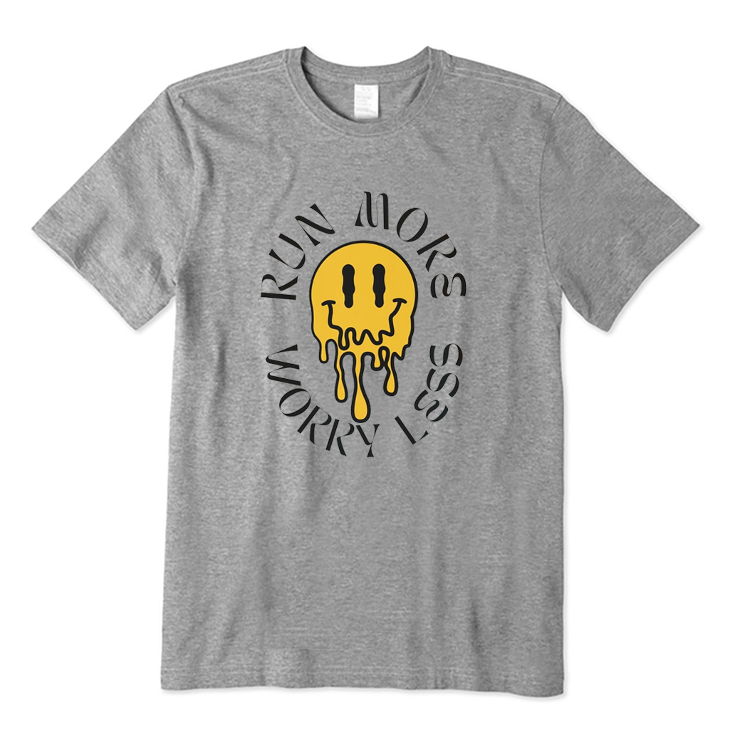 Run More Worry Less T-shirt