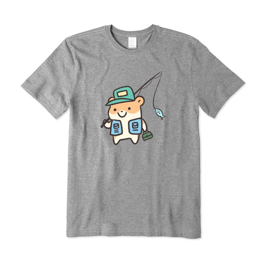 Hamster Fishing T-Shirt