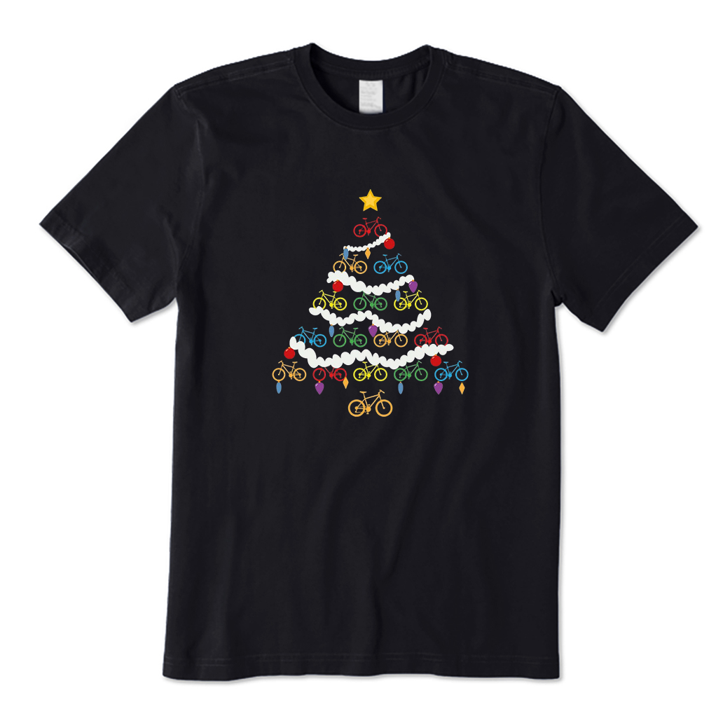 Christmas Bicycle T-Shirt