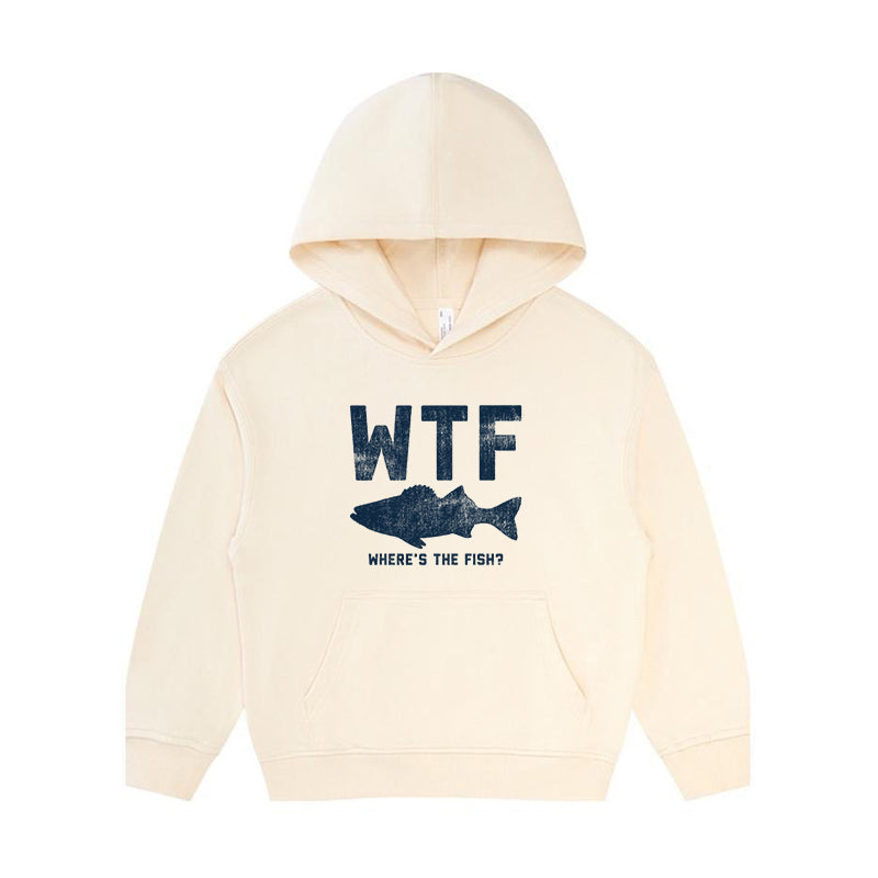 Where's The Fish Kid's Hoodie