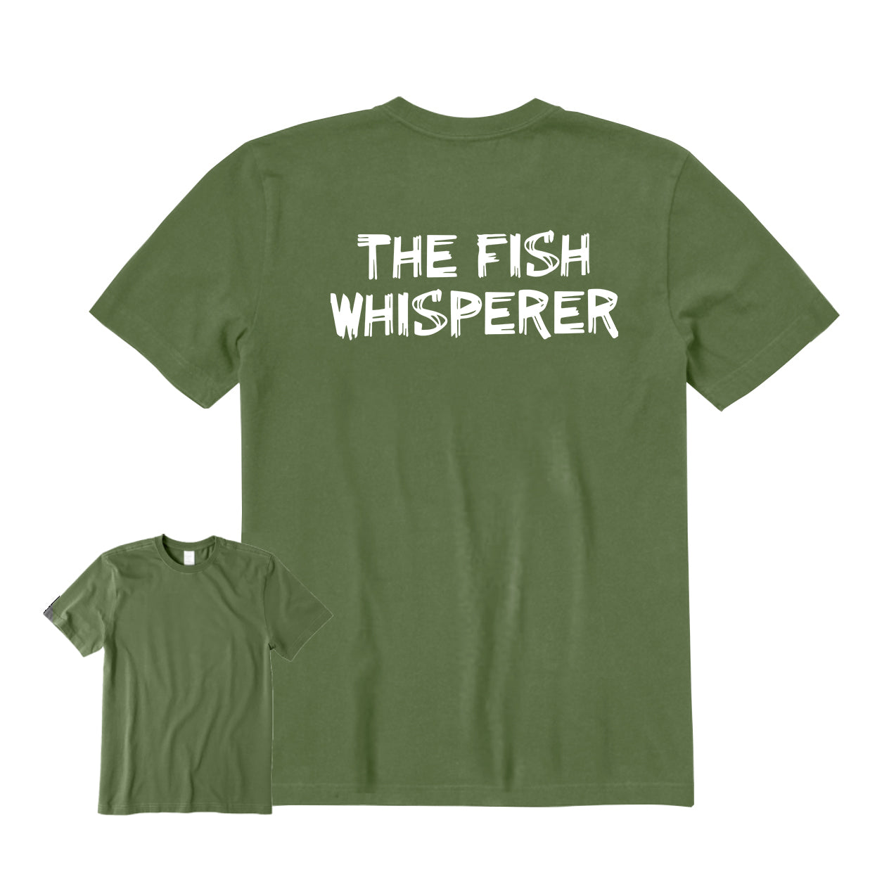 The Fish Whisperer Back Graphic T-Shirt