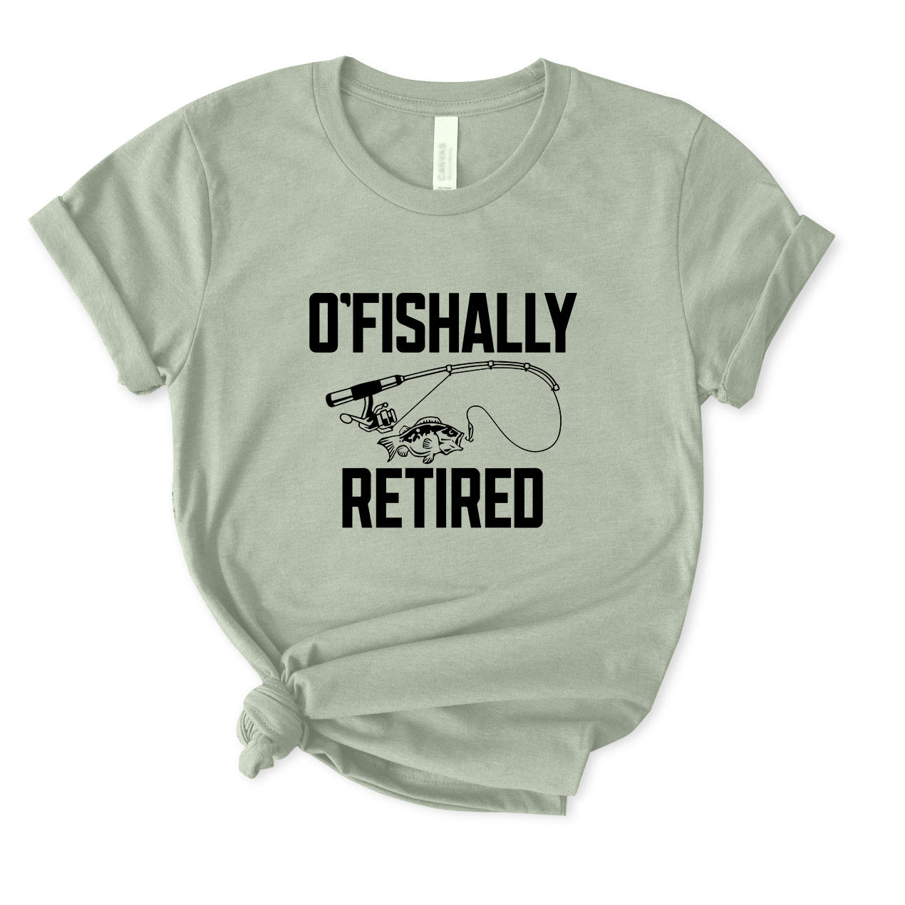 O'fishally Retired T-Shirt for women