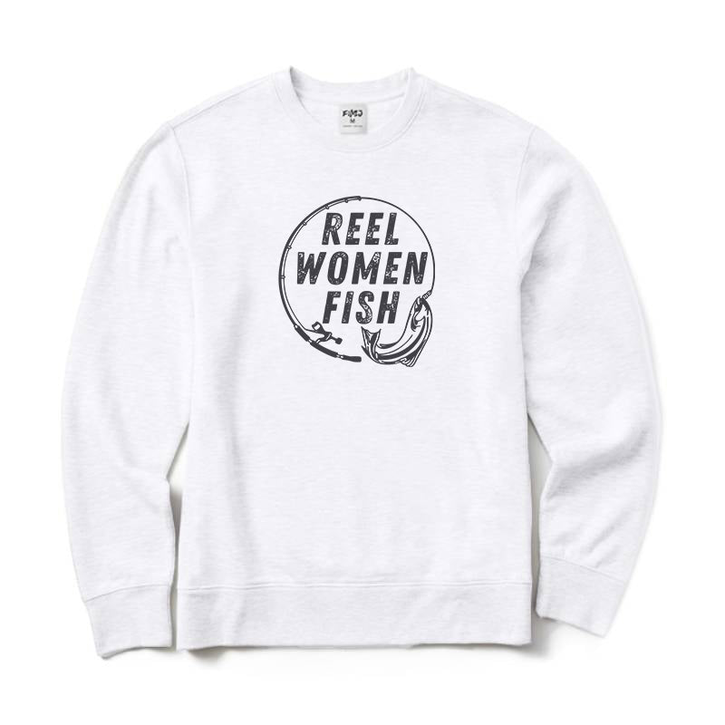 Reel Women Fish Crewneck Sweatshirt
