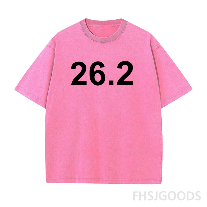 26.2 Marathon Runner Unisex Distressed T-Shirt