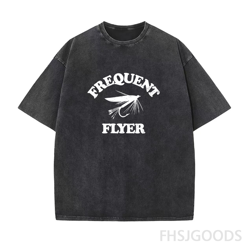 Frequent Flyer Unisex Distressed T-Shirt