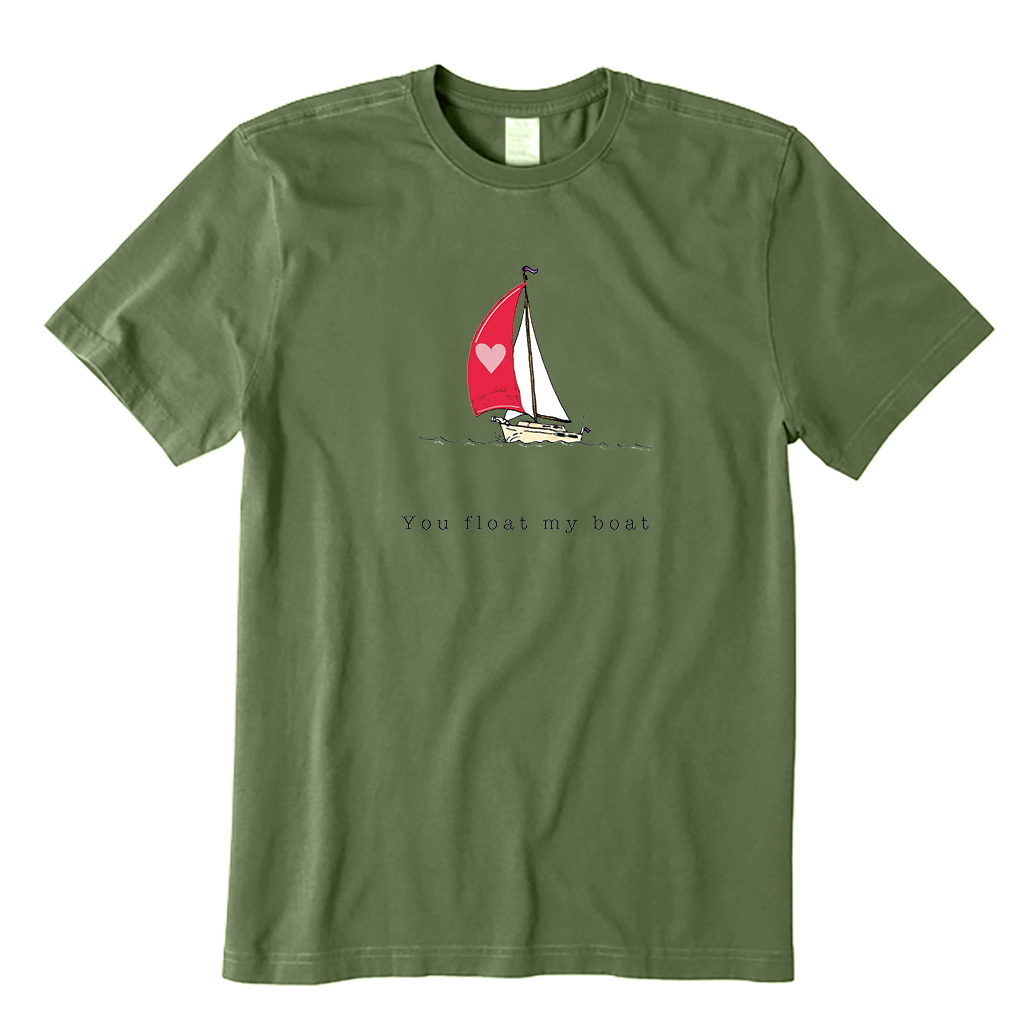 You Float My Boat Valentine T-Shirt