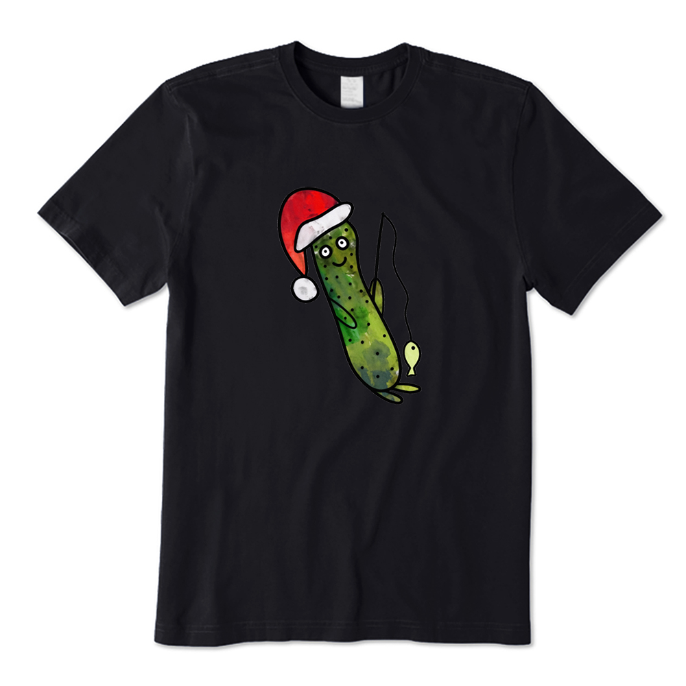 Christmas Pickle Fishing T-Shirt