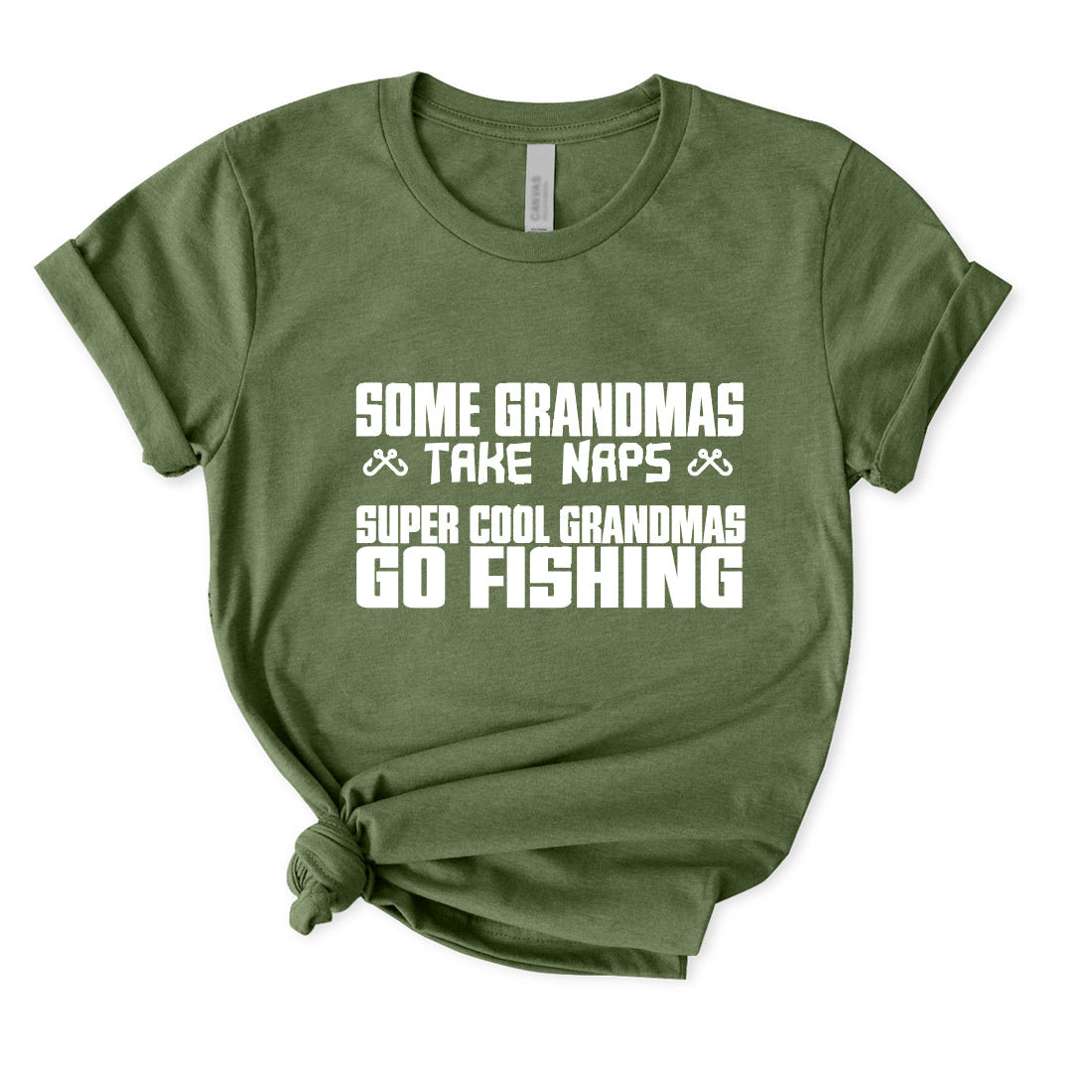 Some Grandmas Take Naps Super Cool Grandmas Go Fishing T-Shirt for Women