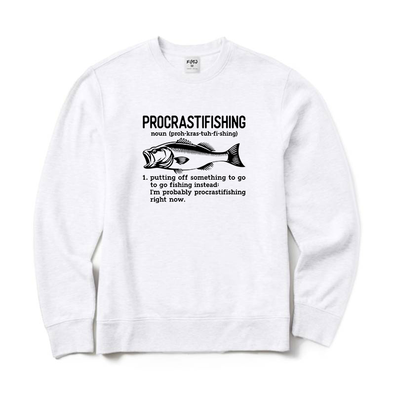 Procrastifishing Definition Sweatshirt