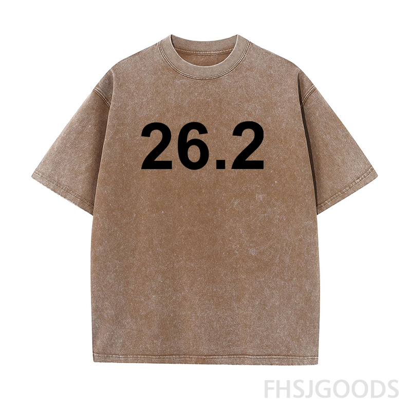 26.2 Marathon Runner Unisex Distressed T-Shirt