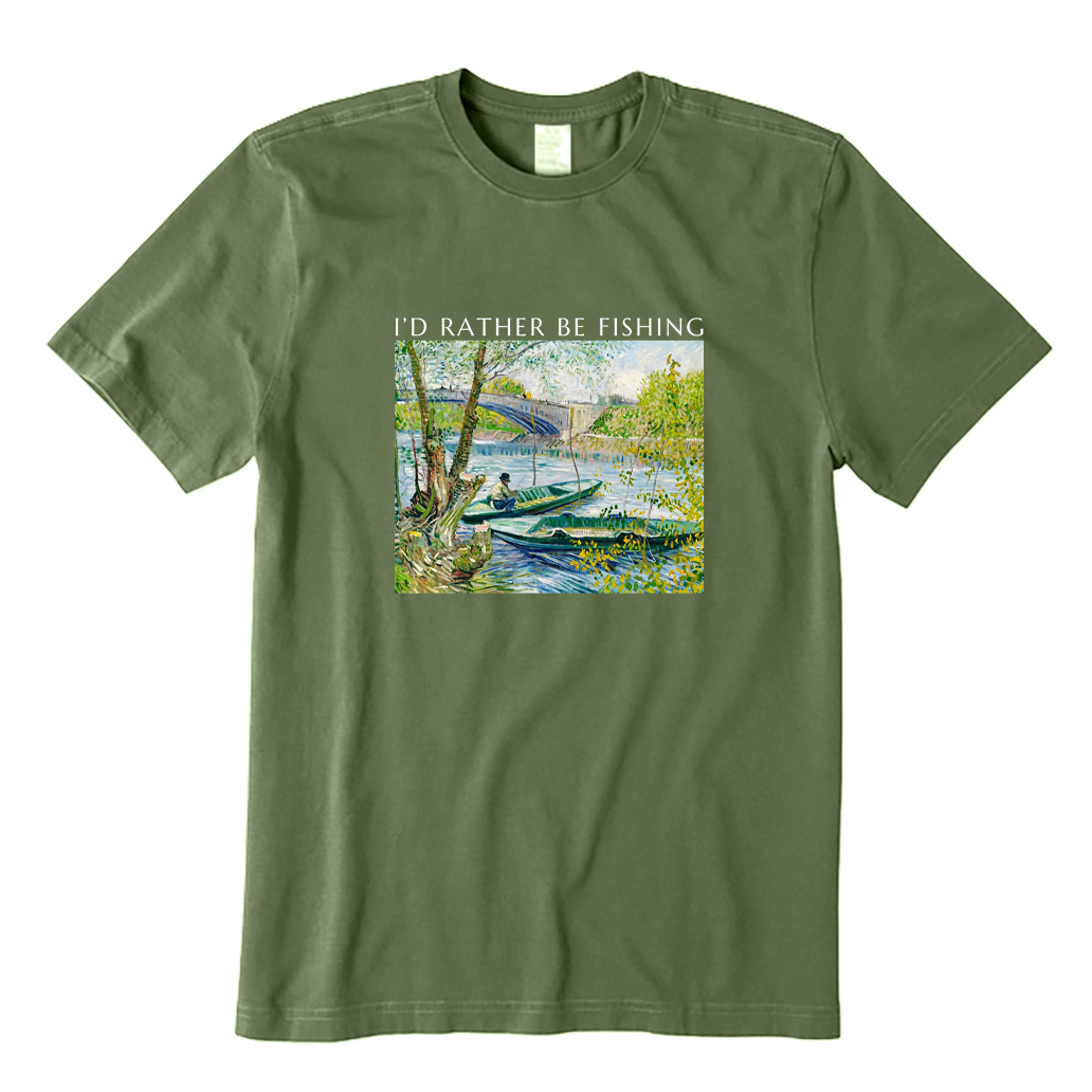 I'd Rather Be Fishing T-shirt