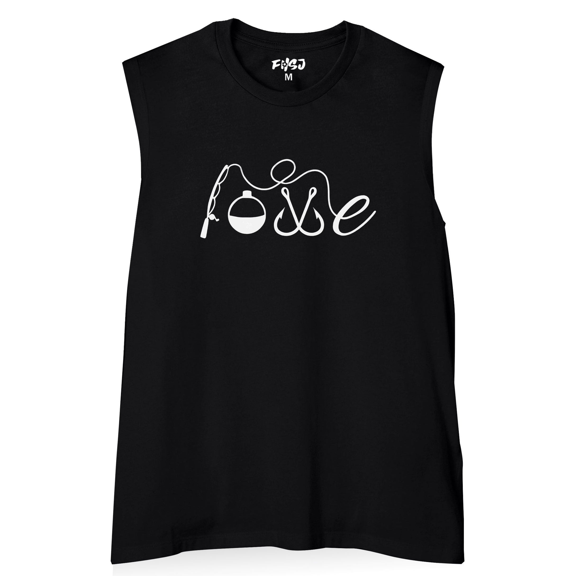 Women LOVE FISHING Tank Top