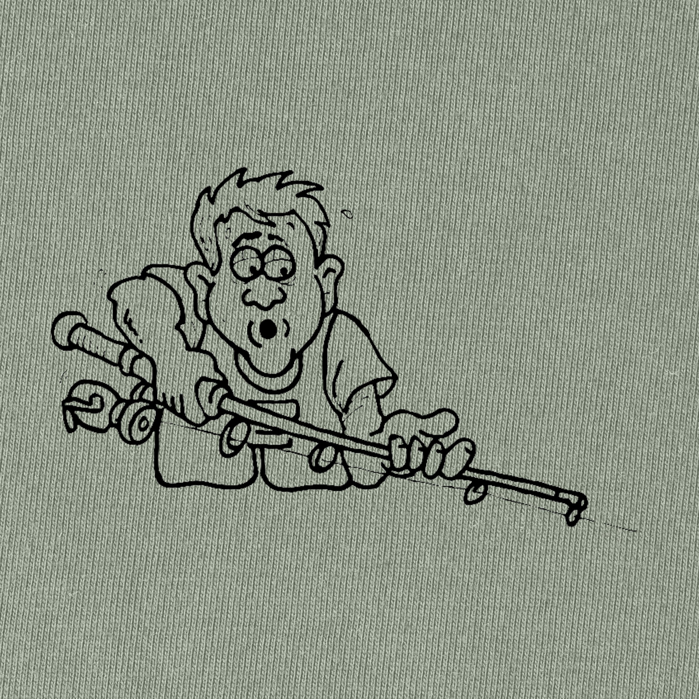 A Fisherman with A Snagged Line T-Shirt