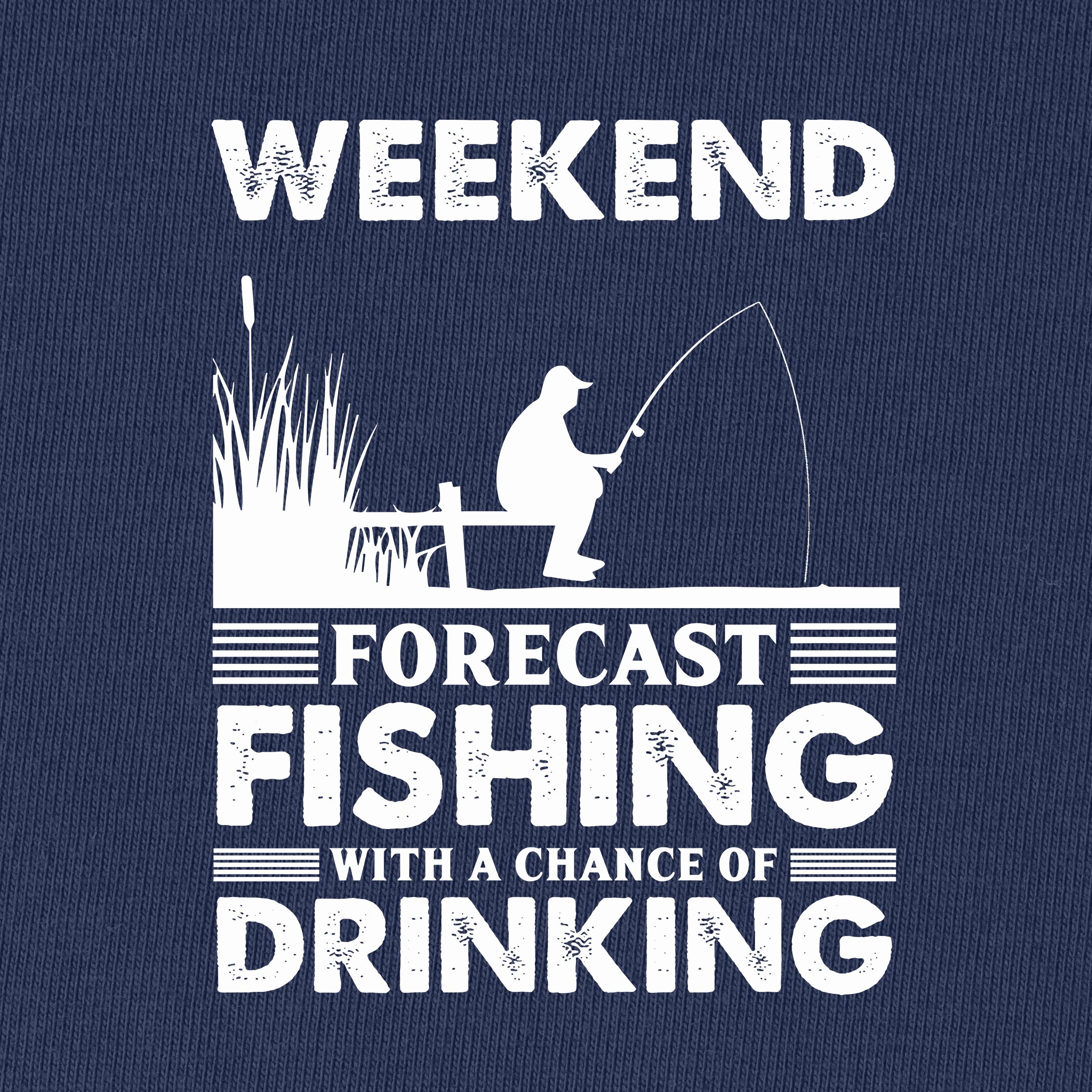 Weekend Forecast Fishing T-Shirt