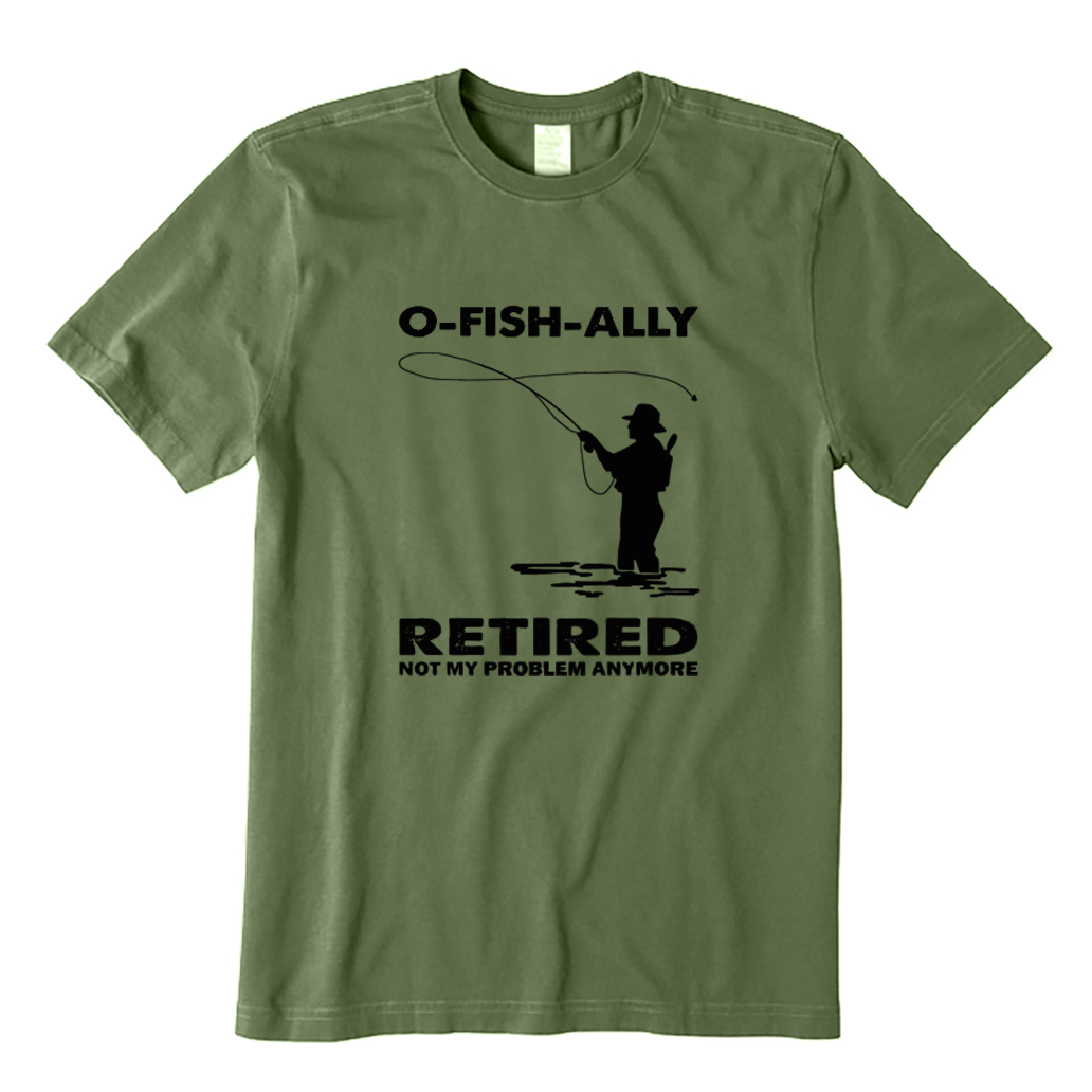 Not My Problem Anymore Fishing T-shirt