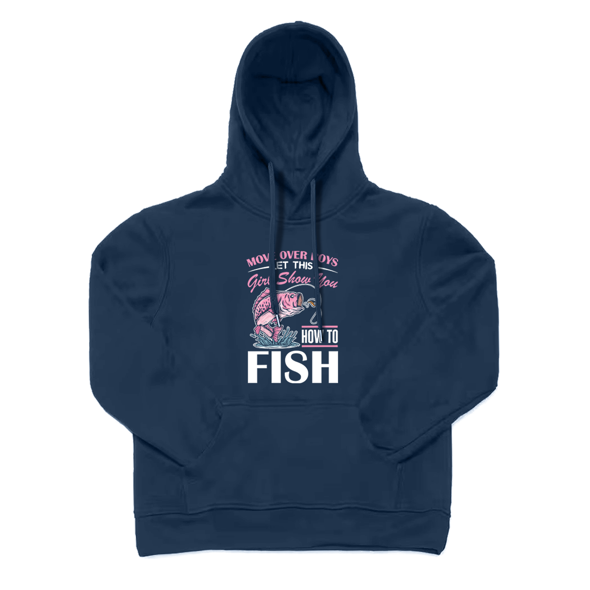 Let This Girl Show You How To Fish Hoodie