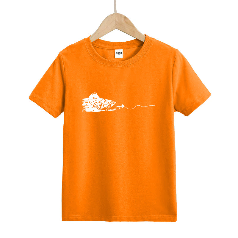 Fly Fishing Brook Trout Kids T-Shirt