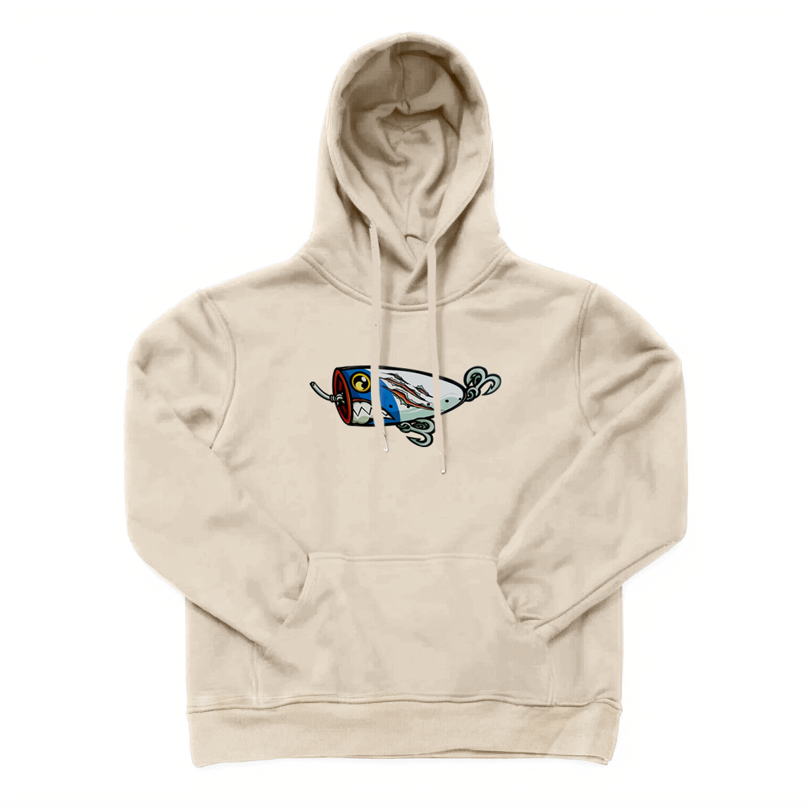 Bass Large Mouth Fishing Lure Hoodie