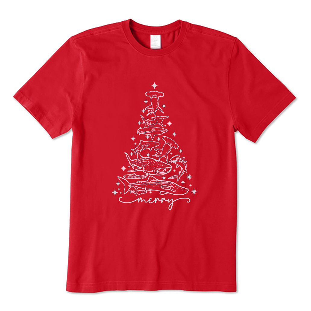 Shark Christmas T-Shirt