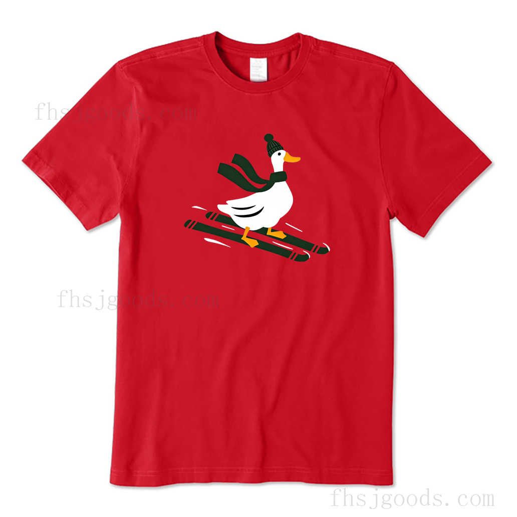 Duck Skiing T-shirt