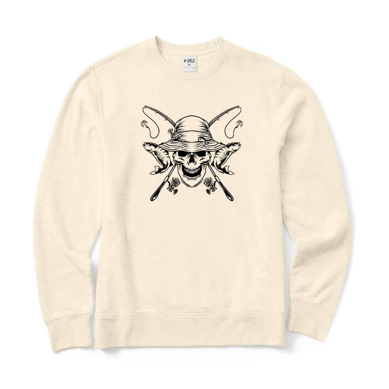 Skeleton Fisherman Crewneck Sweatshirt