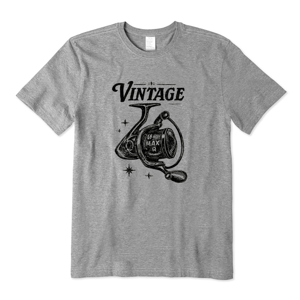Retro Fishing Reel T-Shirt