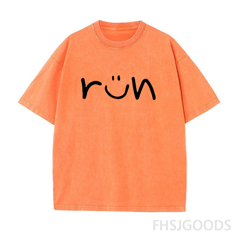 Run Unisex Distressed T-Shirt