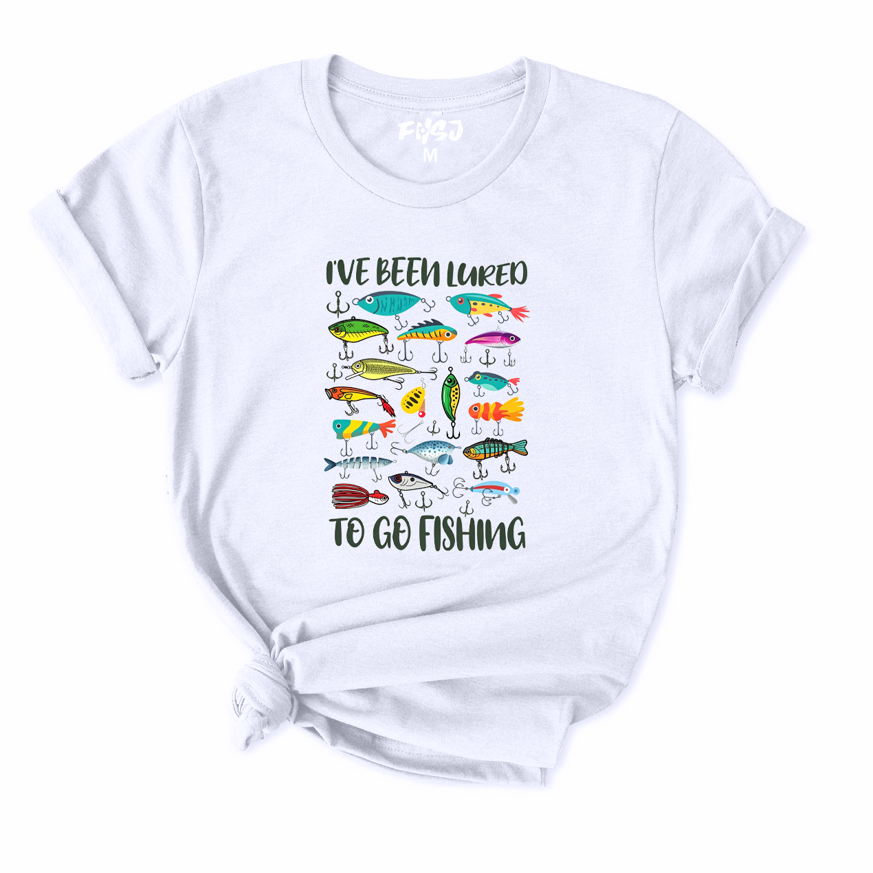 I've Been Lured To Go Fishing T-Shirt for Women