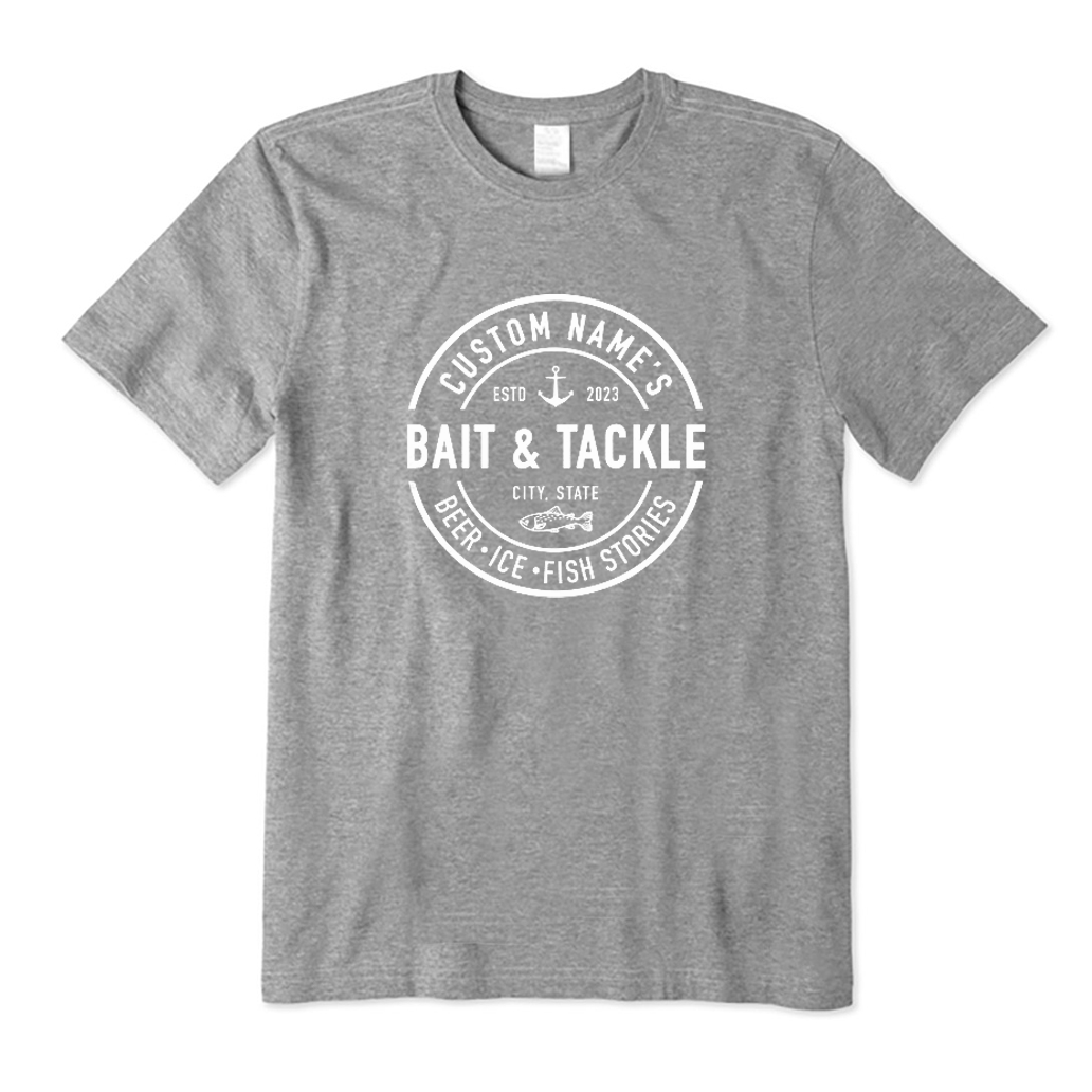 Personalized Bait & Tackle T-Shirt