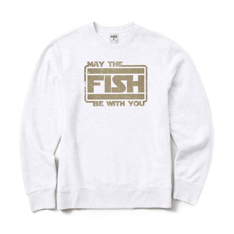 May The Fish Be with You Crewneck Sweatshirt