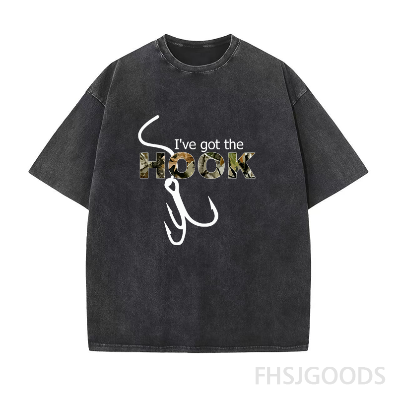 Hook Unisex Distressed T-Shirt
