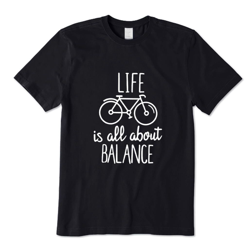 Life Is All about Balance Cycling T-shirt