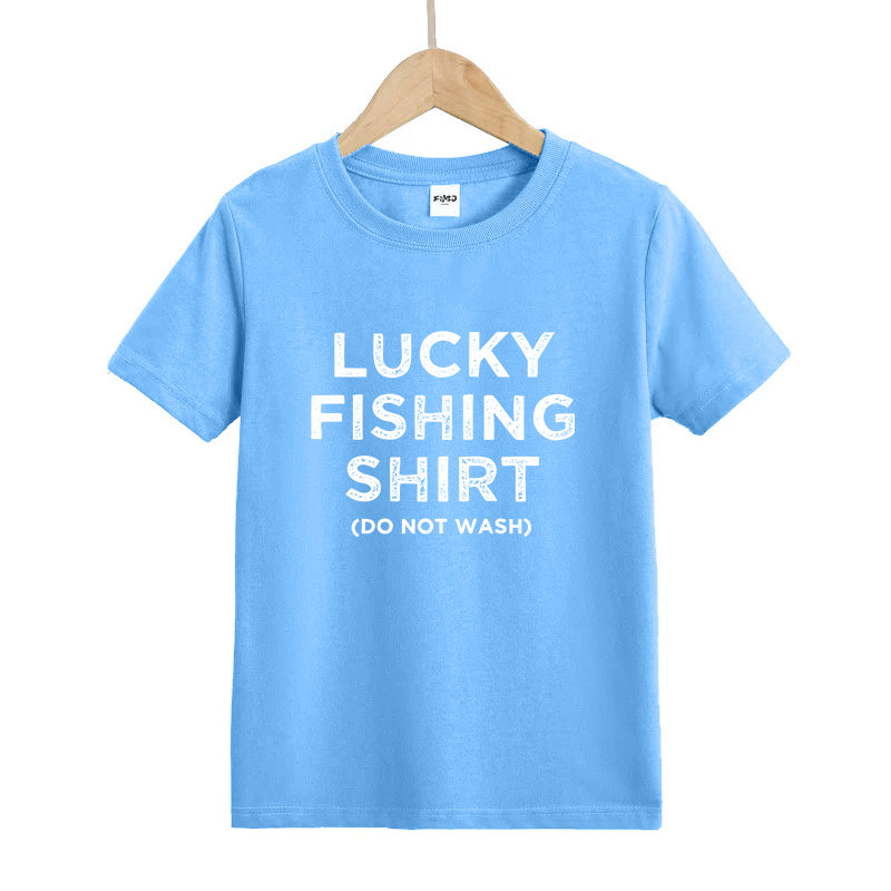 Lucky Fishing Shirt Kids T-Shirt