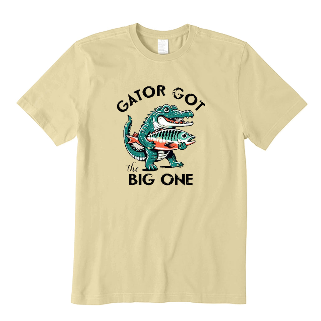 An Alligator Catches A Big Fish T-Shirt