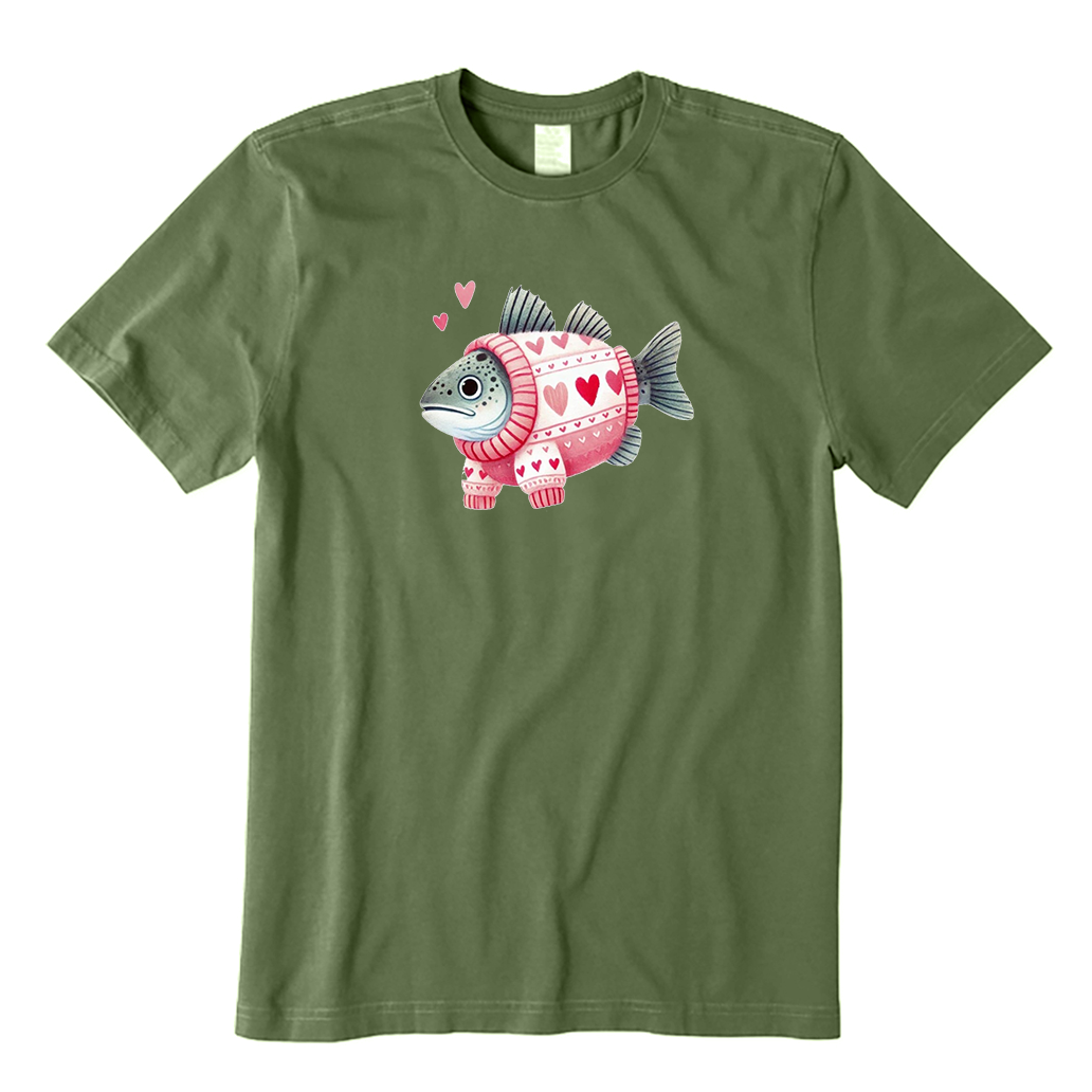 Funny Fish Valentines T-Shirt