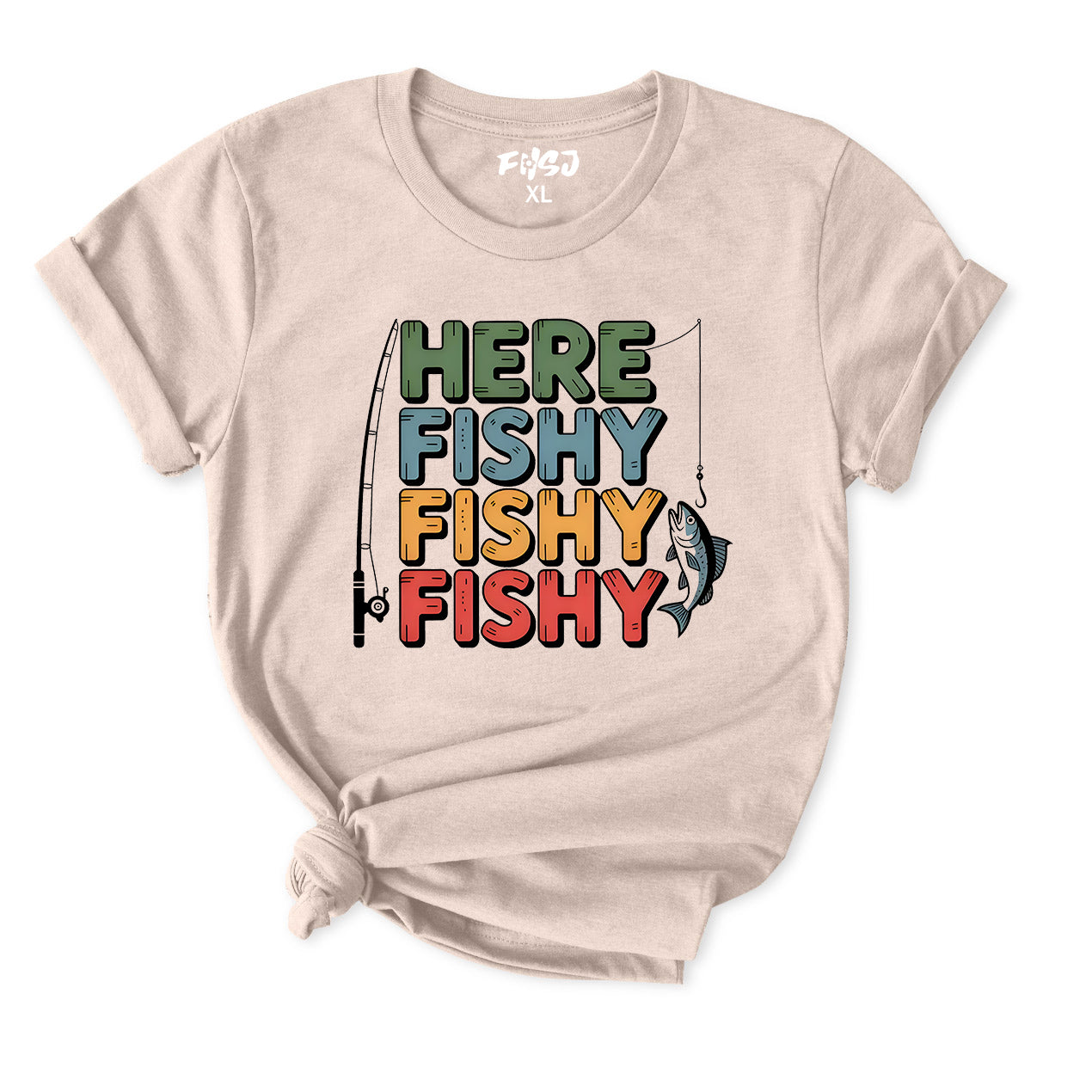 Here Fishy Fishy Fishy T-Shirt for Women