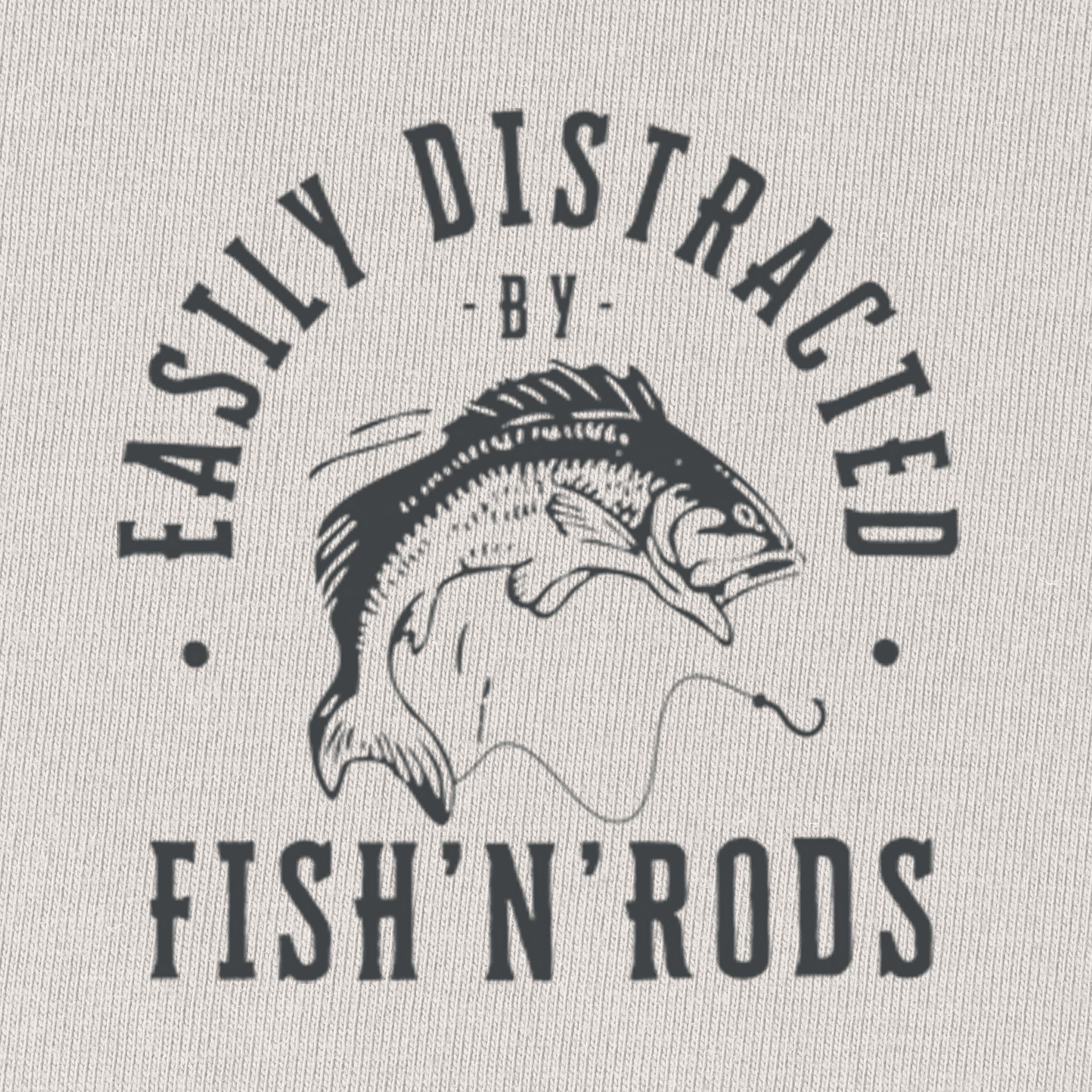 Easily Distracted By Fishing Rods T-Shirt