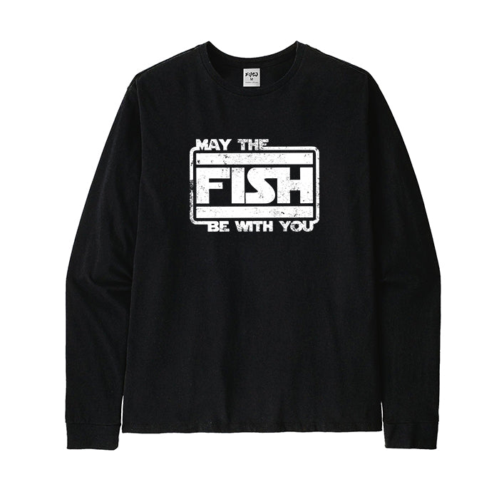 May The Fish Be with You Long Sleeve T-Shirt