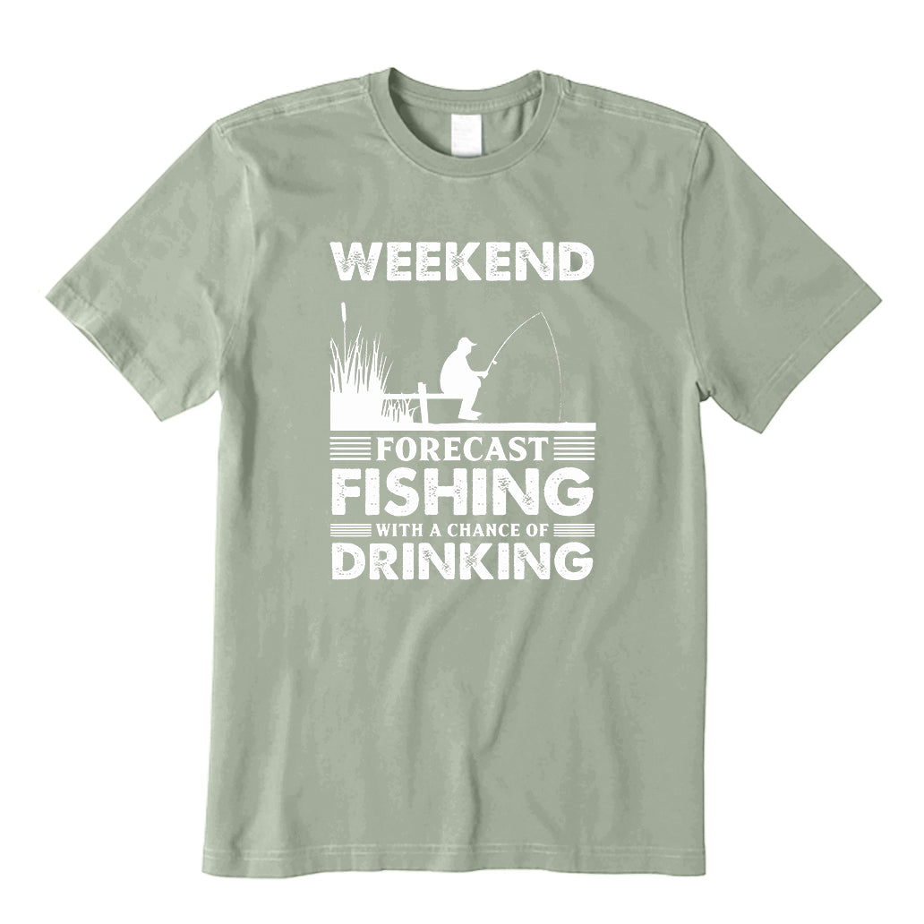 Weekend Forecast Fishing T-Shirt