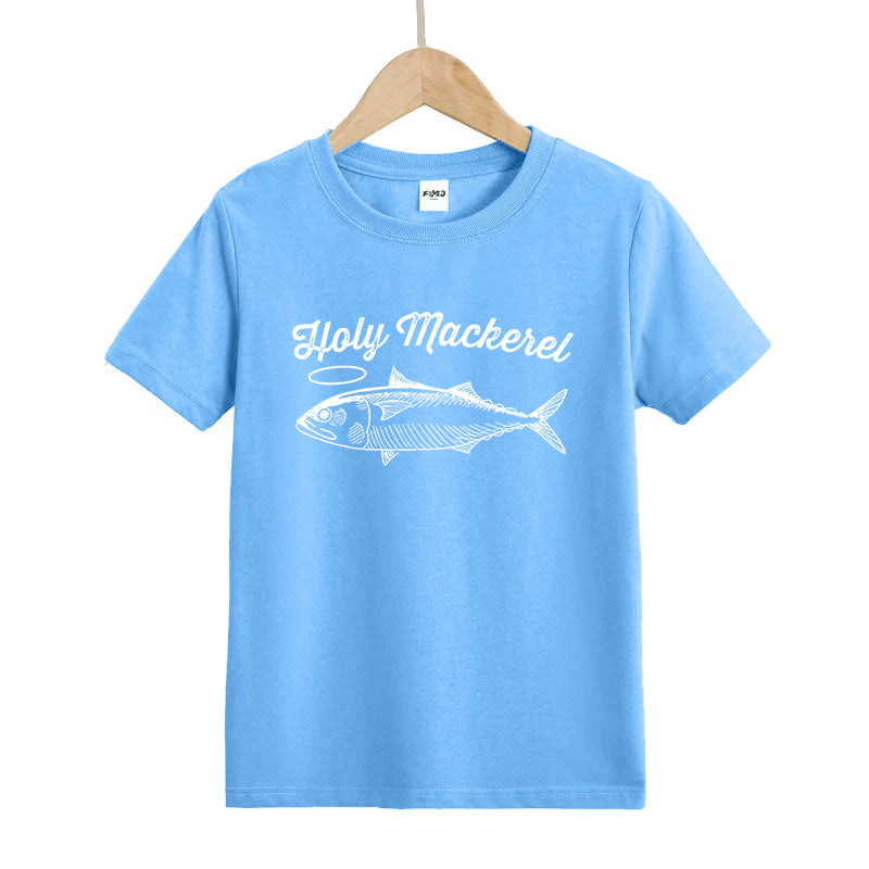 Holy Mackerel Kid's T-Shirts