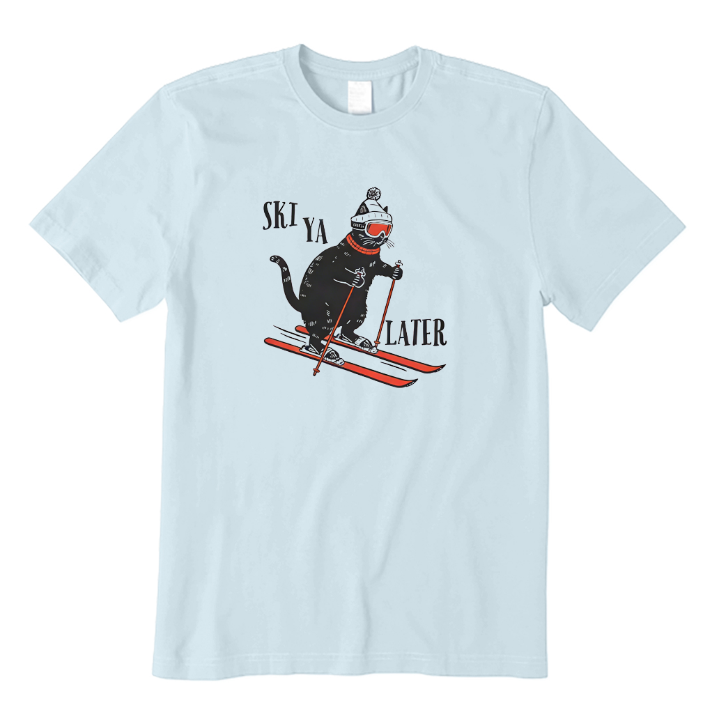 Ski Ya Later Skiing T-shirt