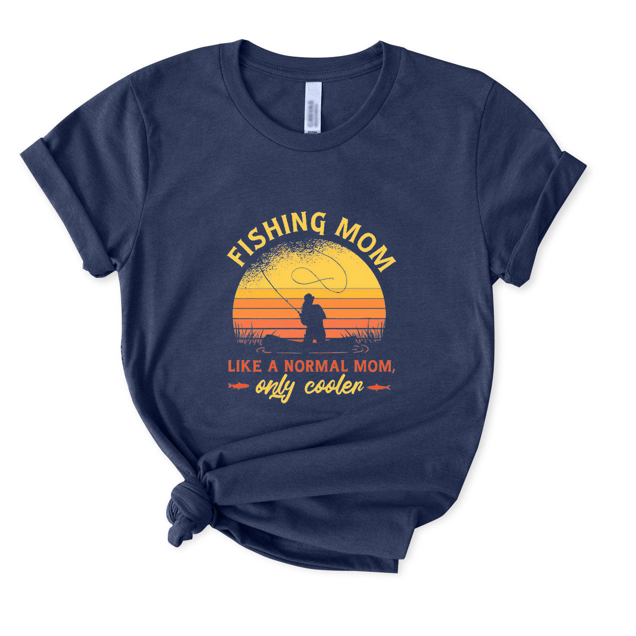 Fishing Mom Like A Normal Mom Only Cooler T-Shirt for Women