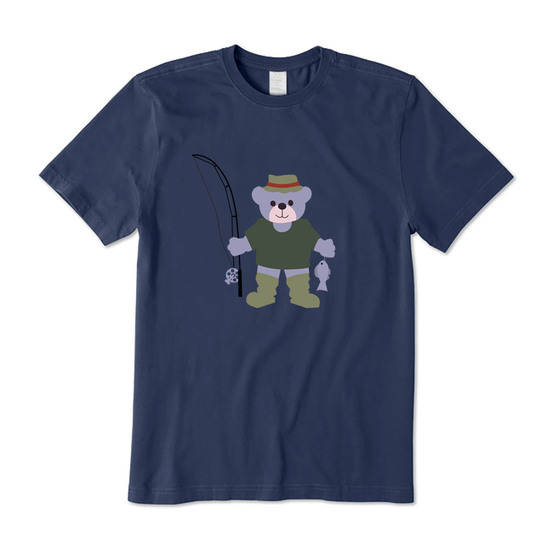 Bear Gone Fishing T-Shirt