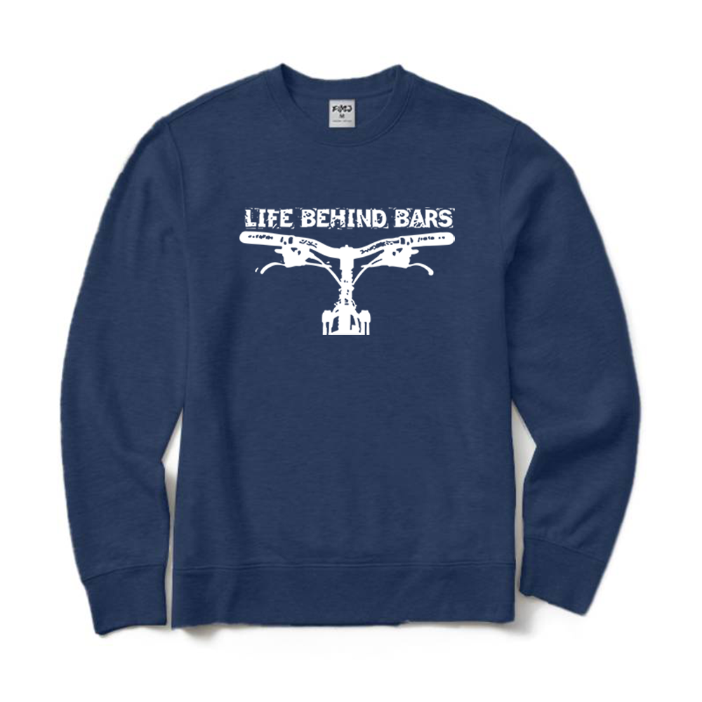 Funny Life Behind Bars Cycling Crewneck Sweatshirt